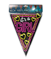 Geboorte Slingers Neon Its a Girl! 10m